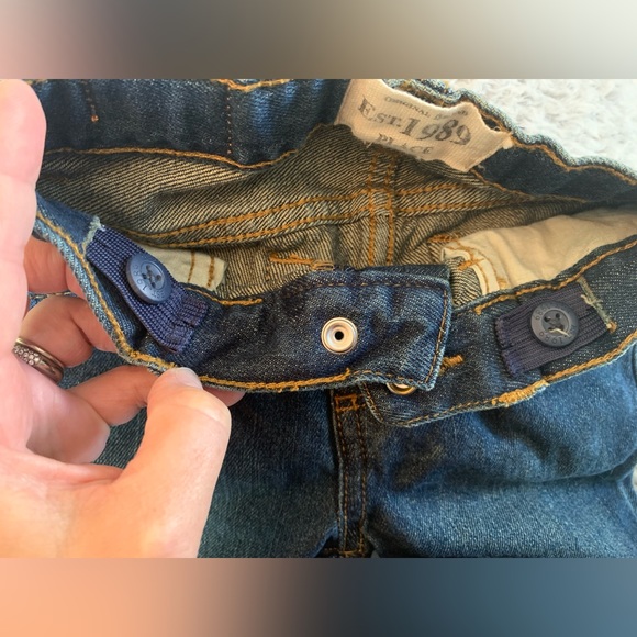 5/$15 Original Brand jeans in like new condition invisible adjustable waist - Picture 5 of 7